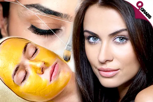 For QR130 Get a Hair Spa Treatment, Wash, Trim & Blow Dry OR for QR150 Get a Gold Facial with Face Bleaching OR Threading OR for QR250 Receive Both Options! (Up to QR680 Value)